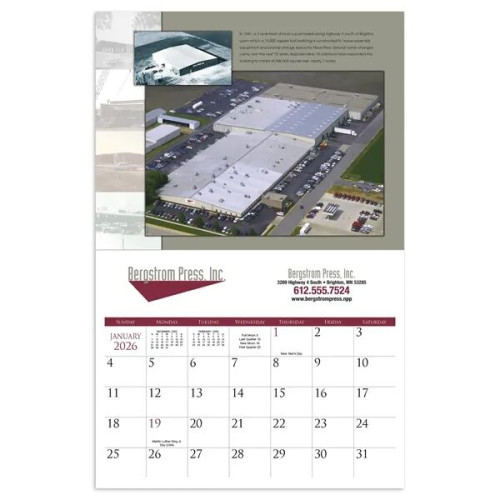 Triumph® Calendars Small Quantity Custom - Stapled Calendar