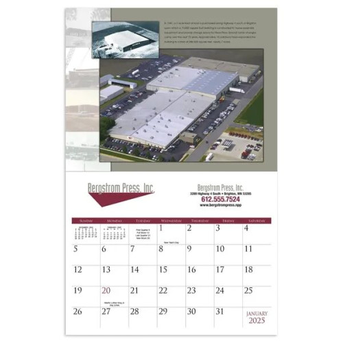 Triumph® Calendars Small Quantity Custom - Stapled Calendar