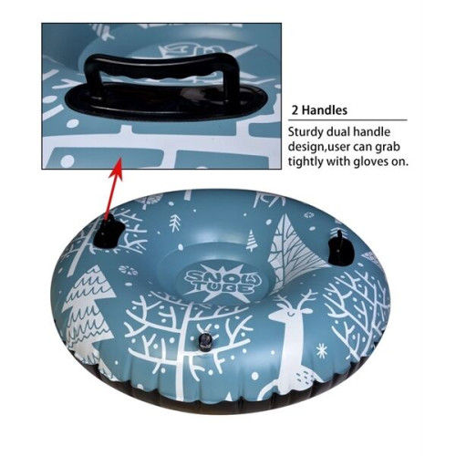Inflatable Snow Tube Sledge