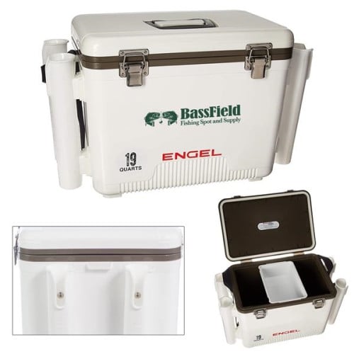 19 Qt. Medium Engel® Cooler With Rod Holders