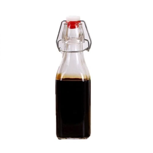 Glass Bottle with Stopper Cap