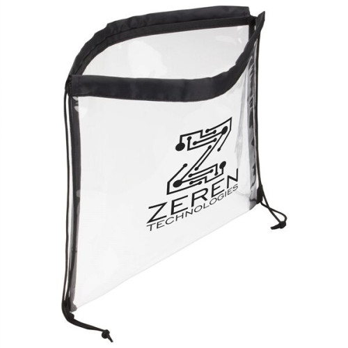 Clear Bag with Drawstring