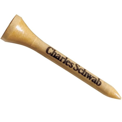 Biodegradable Wood Golf Tees - 2 3/4"