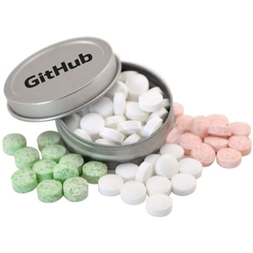 Mints in a Flat Top Tin