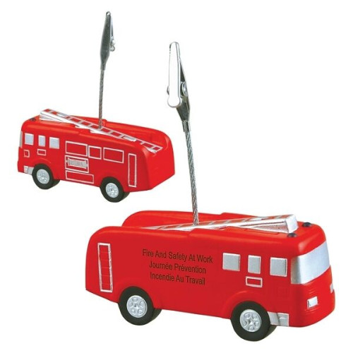 Fire Truck Stress Reliever Memo Holder