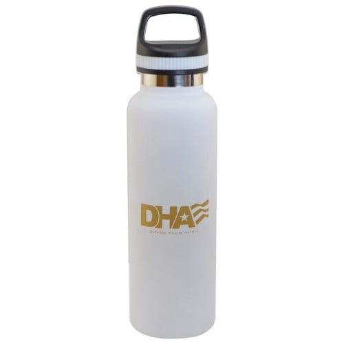 20oz. Stainless Steel Insulated Vacuum Bottle w/Handle Lid