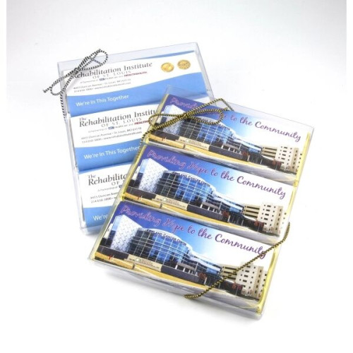 Three 1 3/4 oz. Wrapper Bar Gift Boxes