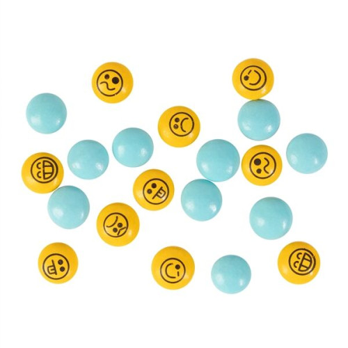 1/2oz. Chocolate Buttons- Imprinted Snack Pack