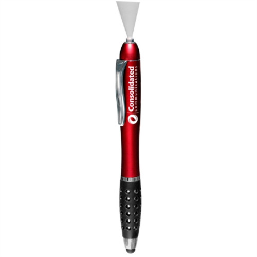 Stylus Pen with LED Flashlight