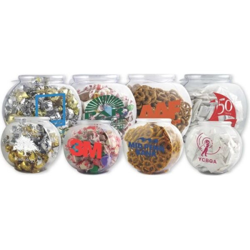 Fish Bowl with Salted Mini Pretzels