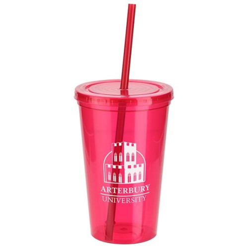 Trifecta 16 oz Tumbler with Lid  Straw