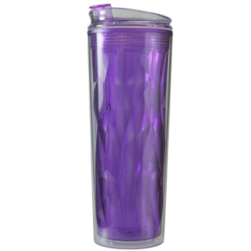 20 oz. Double Wall Plastic Travel Mug Color Matching Lid