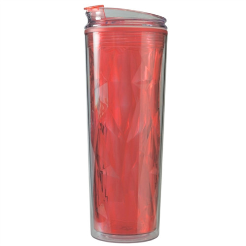 20 oz. Double Wall Plastic Travel Mug Color Matching Lid