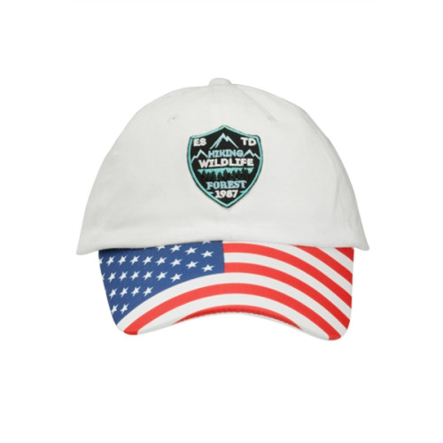 Patriotic 6 Panel Unconstructed Baseball Cap