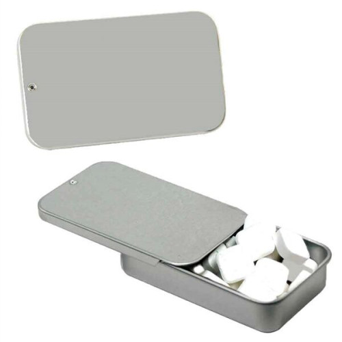 Slider Tin with Printed Mints