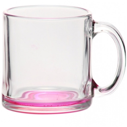 13 oz. Clear Glass Coffee Mugs