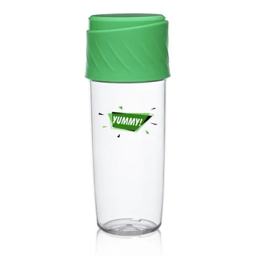 16 oz Dual Sip-N-Snack Tritan Water Bottle