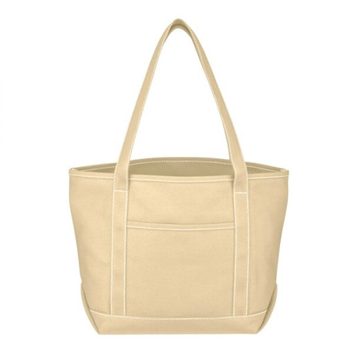 Medium Cotton Canvas Yacht Tote Bag