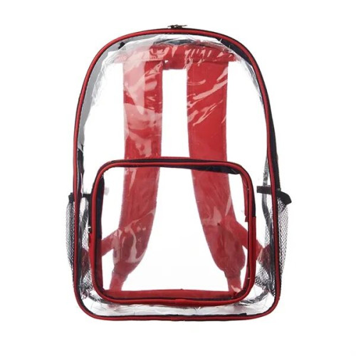 Pocket Clear Plastic Backpacks
