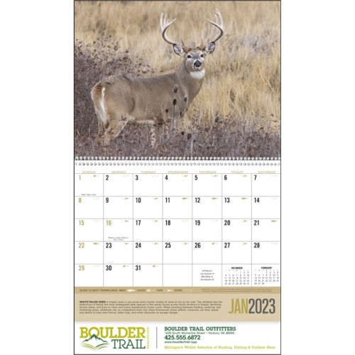Custom Executive Desk Tent Calendar