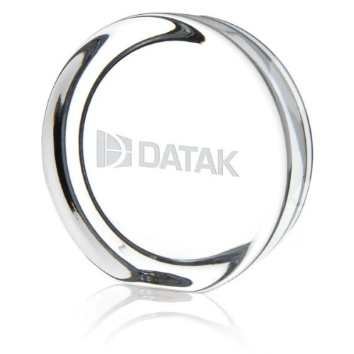 MARIO CIONI Round Paperweight with Flat Edge