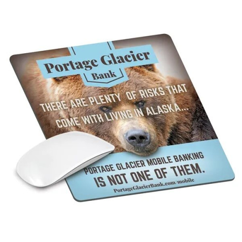 Good Value™ 1/8" Fabric Surface Mouse Pad (7-1/2" x 8")