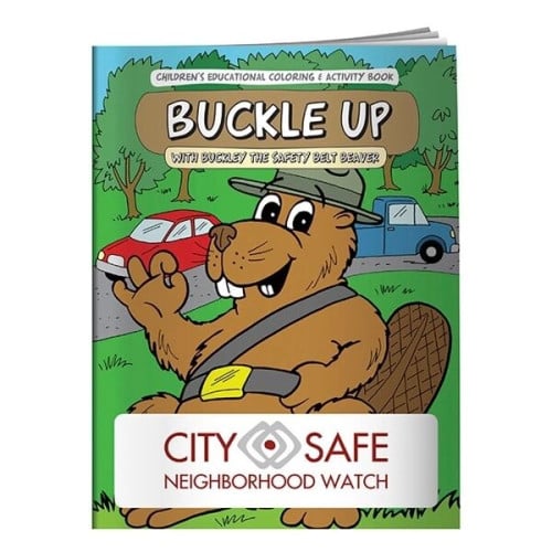 Coloring Book: Buckle Up for Safety