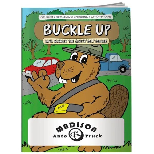 Coloring Book: Buckle Up for Safety