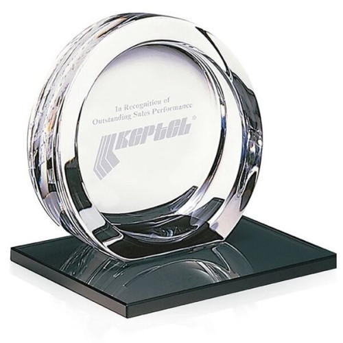 MARIO CIONI High Tech Award on Black Glass Base - Large