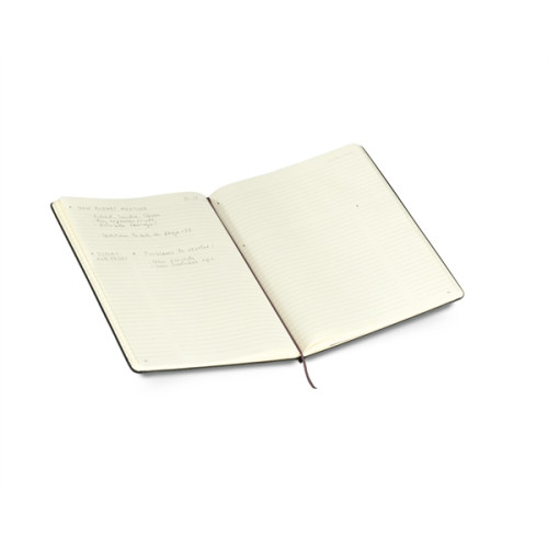 Moleskine® Hard Cover Ruled X-Large Professional Notebook