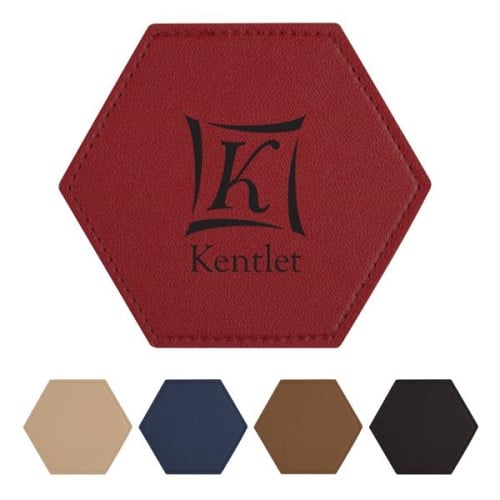 Leatherette Coaster