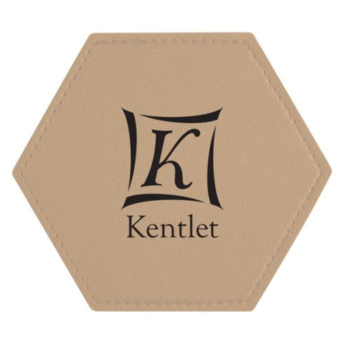 Leatherette Coaster