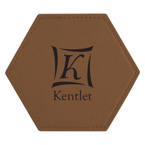 Leatherette Coaster