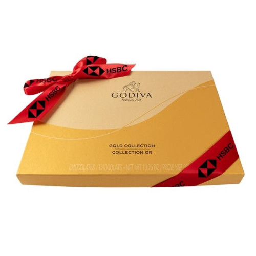 Godiva Ballotin Gold 36 Piece Assortment Box