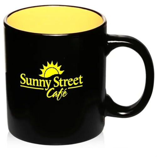 11 oz. Matte Two-Tone Coffee Mug