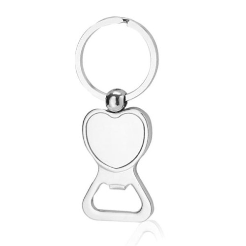 Heart Shaped Bottle Opener Keychains