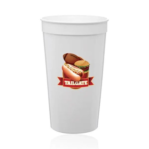 32 oz. Plastic Stadium Cup