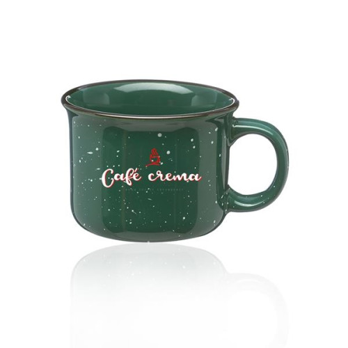 8 oz. Bijou Ceramic Campfire Coffee Mug
