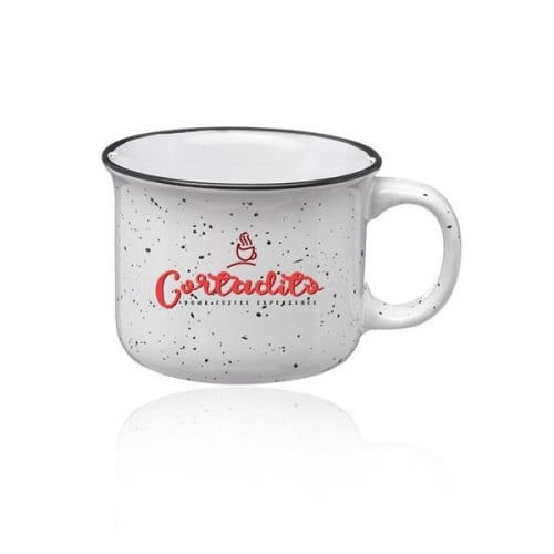 8 oz. Bijou Ceramic Campfire Coffee Mug