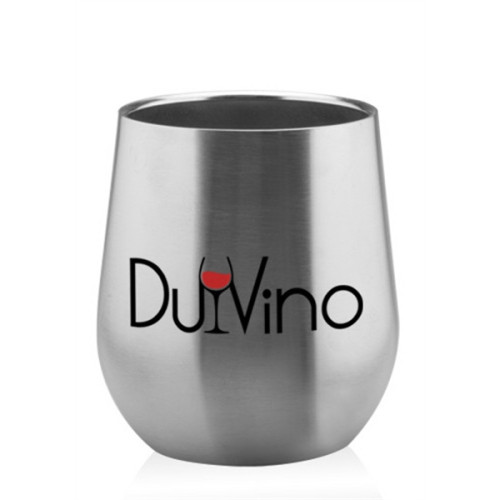 11 oz. Stainless Steel Stemless Wine Glasses