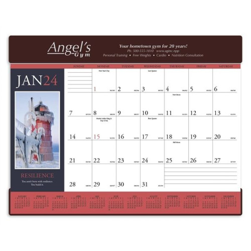 Triumph® Calendars Motivations Desk Pad