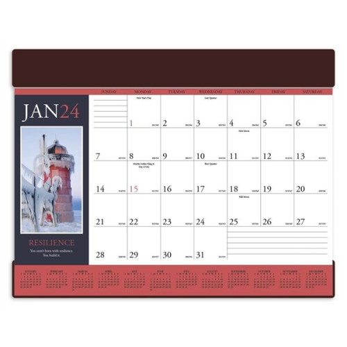 Triumph® Calendars Motivations Desk Pad