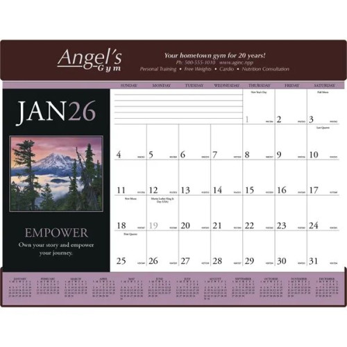 Triumph® Calendars Motivations Desk Pad