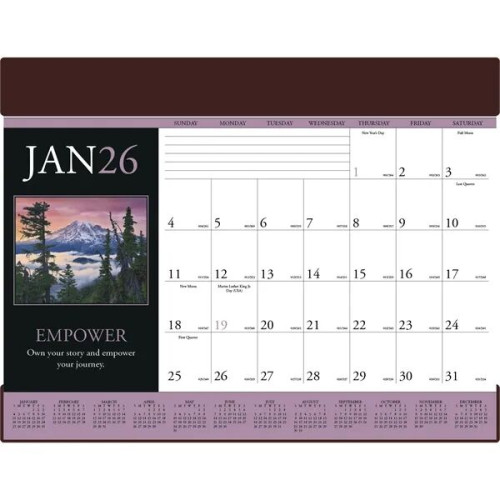 Triumph® Calendars Motivations Desk Pad