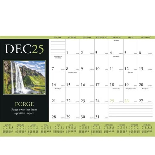 Triumph® Calendars Motivations Desk Pad