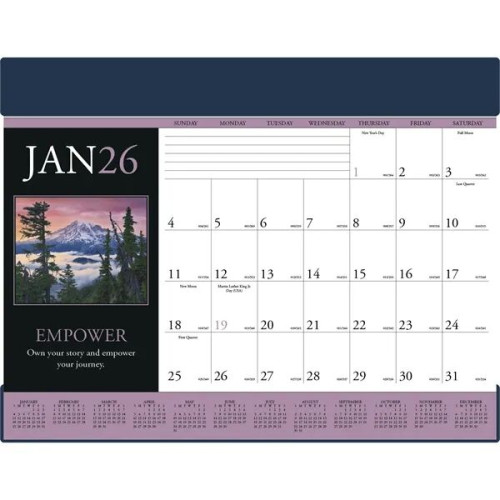 Triumph® Calendars Motivations Desk Pad