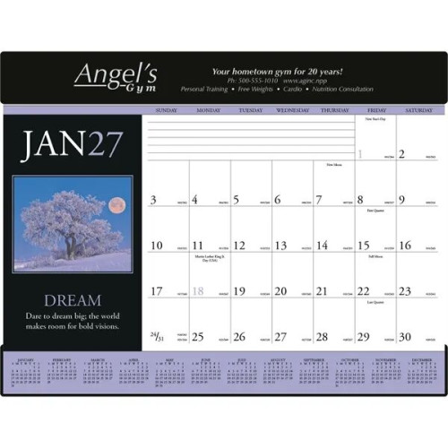 Triumph® Calendars Motivations Desk Pad