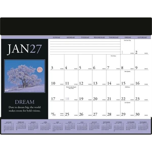 Triumph® Calendars Motivations Desk Pad