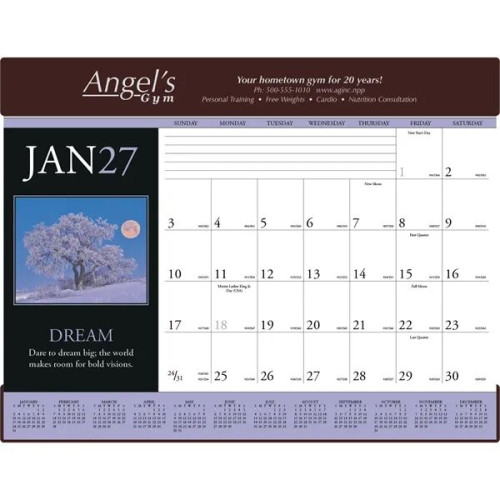 Triumph® Calendars Motivations Desk Pad