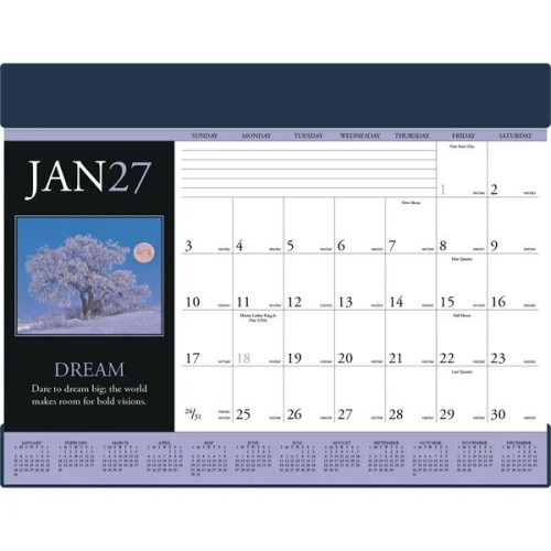 Triumph® Calendars Motivations Desk Pad